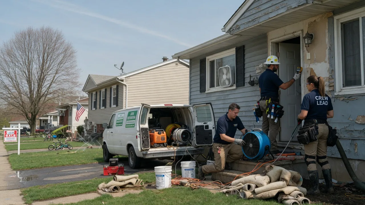 Flood Cleanup in Byesville, OH near me