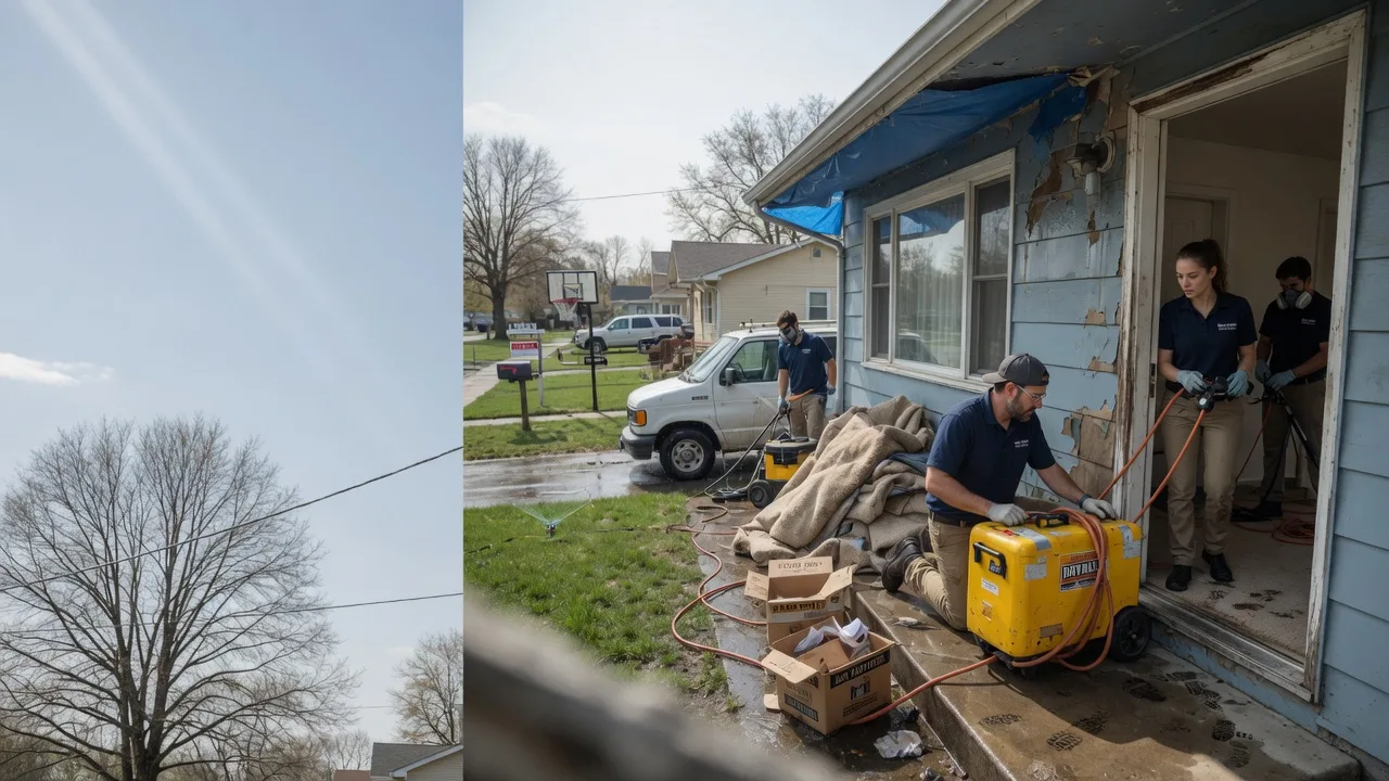 Basement Flood Cleanup in Byesville, OH near me